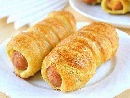 Рецепт на скорую руку - сосиски в тесте!