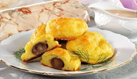 КАРТОФЕЛЬНЫЕ ШАРИКИ С ГРИБАМИ