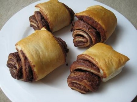 Булочки шоколадные