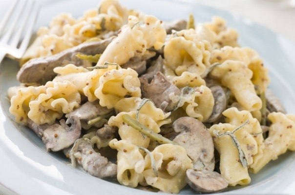 ИТАЛЬЯНСКАЯ КУХНЯ. ПАСТА С ГРИБНЫМ СОУСОМ.