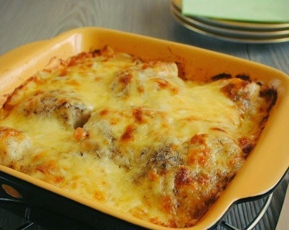 Вкусная рыба под соусом.