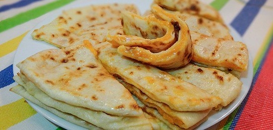 Хингалш &ndash; лепешки с тыквой (Chechen Hingalsh)
