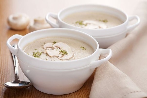 Картофельный суп с шампиньонами Картофельный суп с шампиньонами