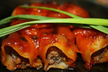 Каннеллони (Cannelloni) с мясной начинкой