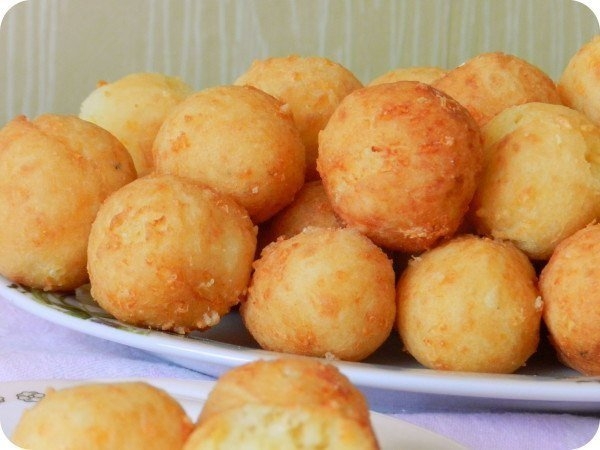 Пончики из картофеля с сыром без дрожжей.