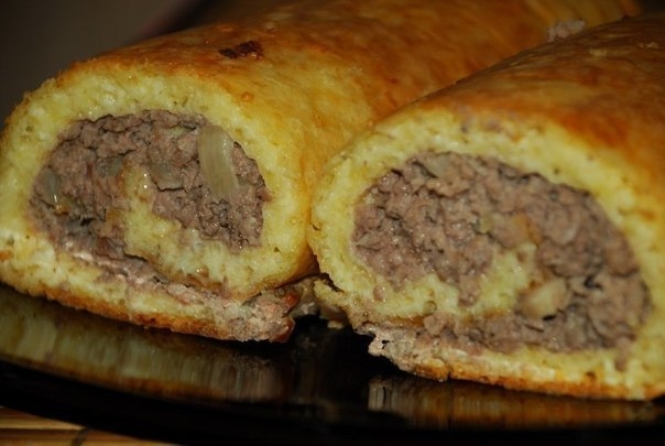 Сырно – мясной рулет Сырно – мясной рулет