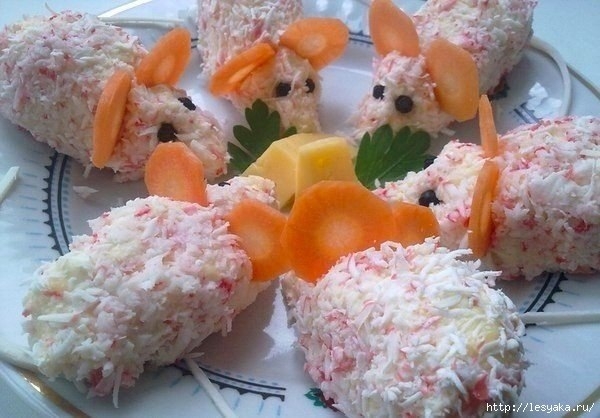 Закуска МЫШКИ для детей Закуска МЫШКИ для детей