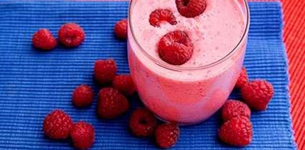 Молочный коктейль "Малинка"