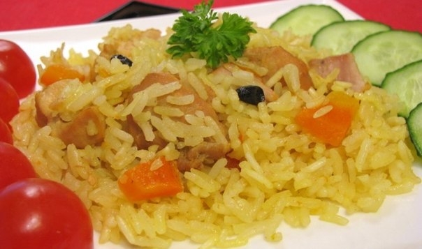 Плов из курицы (или индейки)