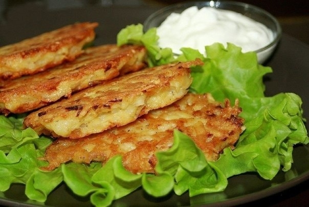 ДРАНИКИ ИЗ КАРТОФЕЛЯ И СЫРА.