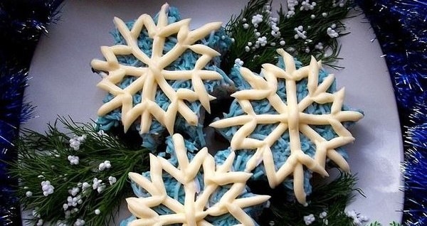 Новогодняя закуска «Снежинки» Новогодняя закуска «Снежинки»