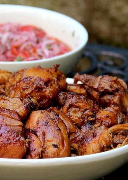 Рецепт нежной жареной курицы