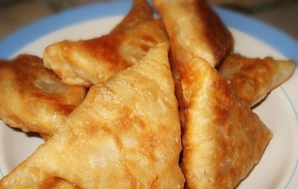 СЛОЁНАЯ САМСА С МЯСОМ