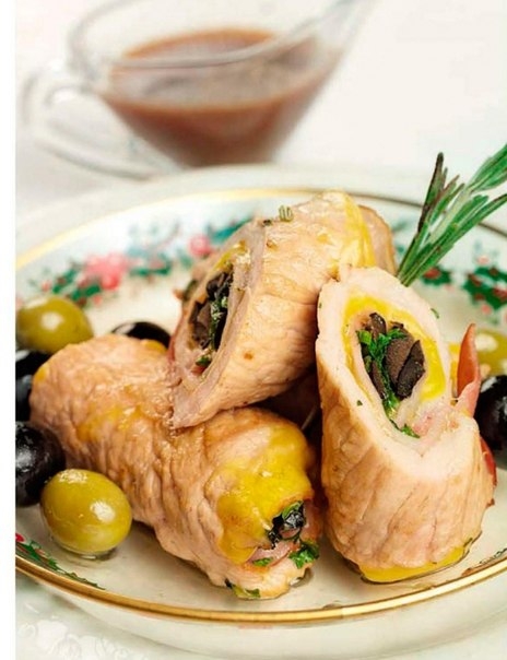 РУЛЕТИКИ С МАСЛИНАМИ