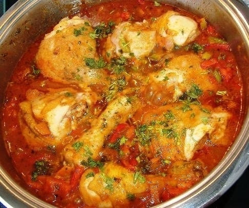 Куриное рагу по-бразильски
