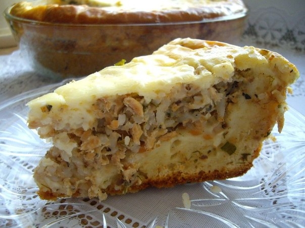 ПИРОГ с рыбой и рисом ПИРОГ с рыбой и рисом