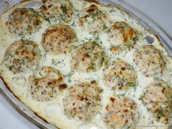 Тефтельки из курицы и гречки в соусе. Тефтельки из курицы и гречки в соусе.