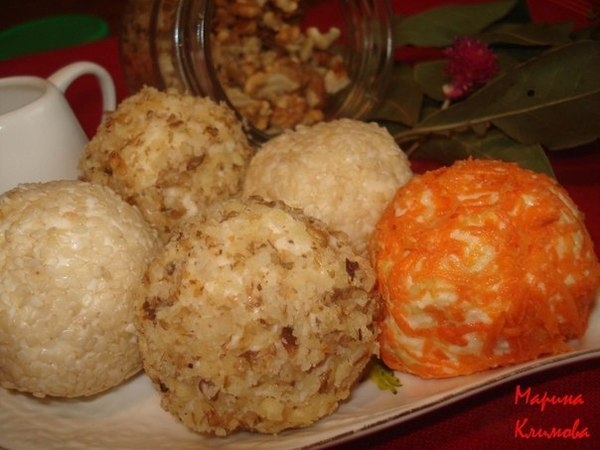 Шарики закусочные