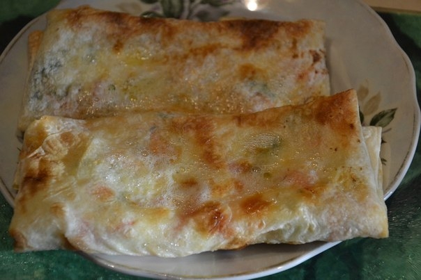 Жульен в лаваше. Жульен в лаваше.