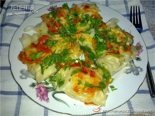 Ханум - национальное блюдо узбекской кухни