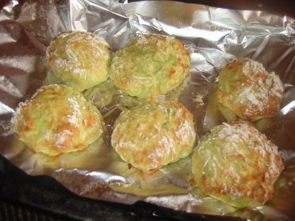 Пирожки из кабачкового теста