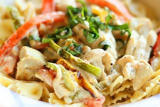 Рецепт куриного "Альфредо"