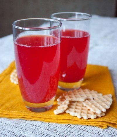 Морс из красной смородины