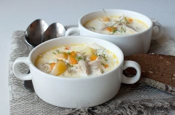 Куриный суп густой Куриный суп густой