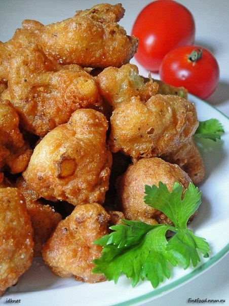 Цветная капуста &mdash; это очень хорошо, а во фритюре &mdash; это ещё и вкусно...