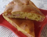 Пирог с сыром и ветчиной «Пятиминутка» Пирог с сыром и ветчиной «Пятиминутка»