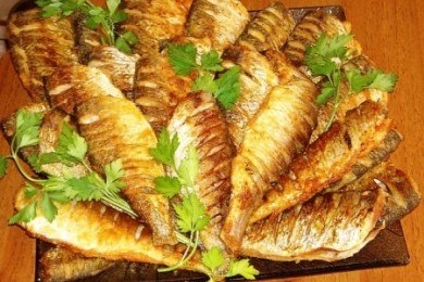 Карась жареный Карась жареный