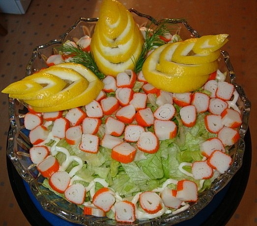 Салат "Морское дно"