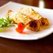 Блинчики с начинкой из куриного филе