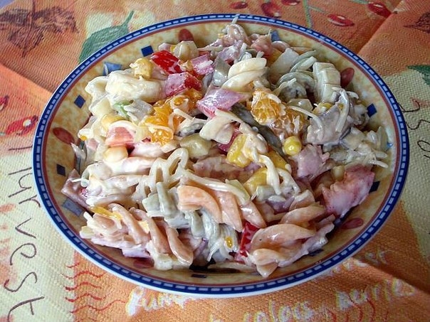 НЕМЕЦКИЙ МАКАРОННЫЙ САЛАТ НЕМЕЦКИЙ МАКАРОННЫЙ САЛАТ
