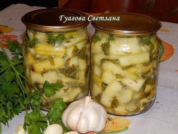 Кабачки "под грузди" Кабачки "под грузди"