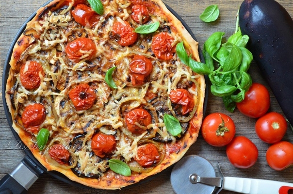 Пицца с овощами-гриль Пицца с овощами-гриль