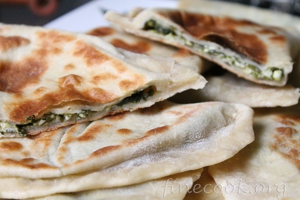 Лепёшки с зеленью