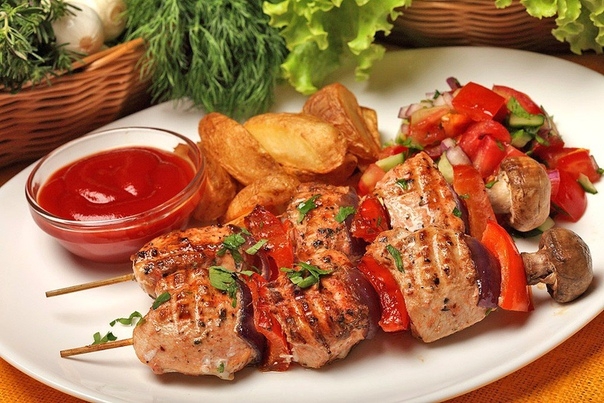 Праздничный изысканный шашлык в медовом маринаде