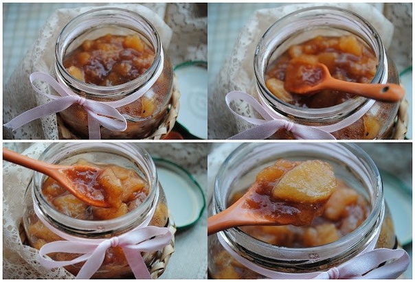 Варенье из айвы с корицей.