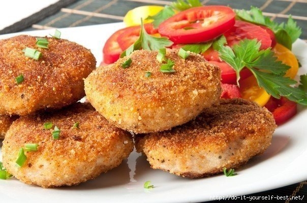 СЫРНО-КАРТОФЕЛЬНЫЕ ЗРАЗЫ С ГРИБАМИ.