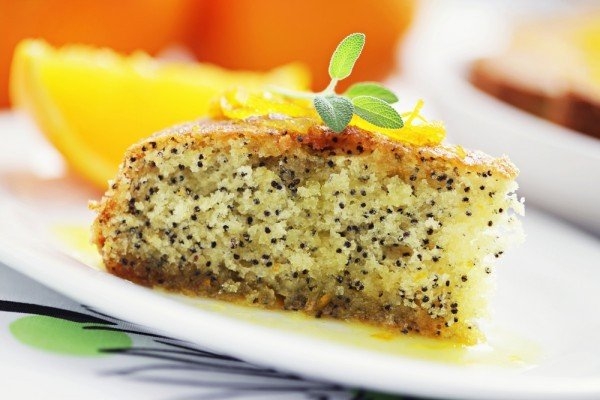 Маковый пирог с орехами и апельсиновой ноткой Маковый пирог с орехами и апельсиновой ноткой