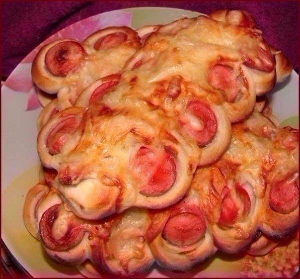 Булочки "Гусенички"