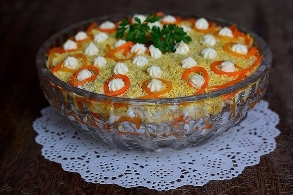 САЛАТ "Царская трапеза"