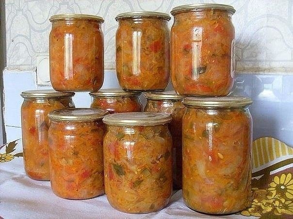 Сегодня приготовим -Солянку в банках на зиму