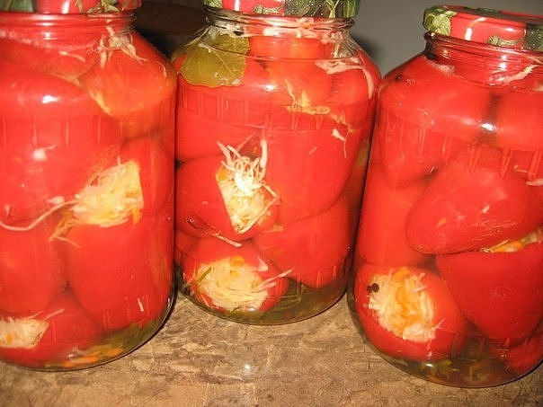 ПЕРЕЦ ФАРШИРОВАННЫЙ КАПУСТОЙ НА ЗИМУ!