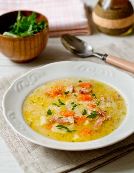 НЕМЕЦКИЙ КАРТОФЕЛЬНЫЙ СУП С БЕКОНОМ