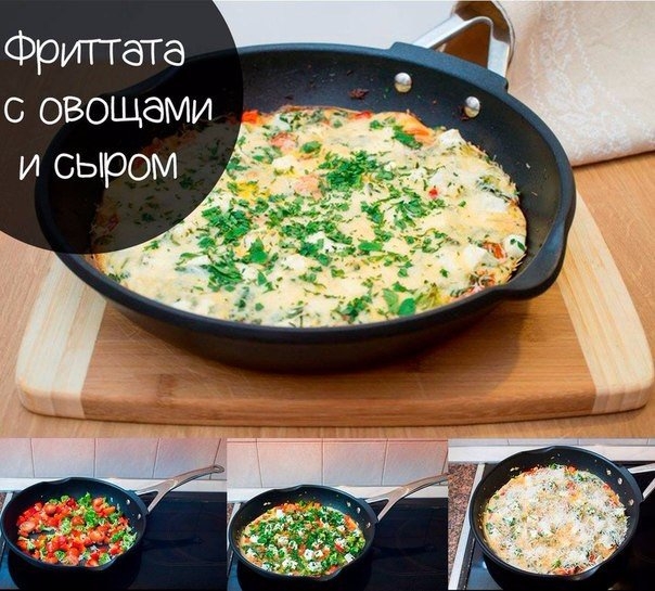 Фраттата с овощами Фраттата с овощами