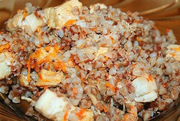 "Плов" из гречки