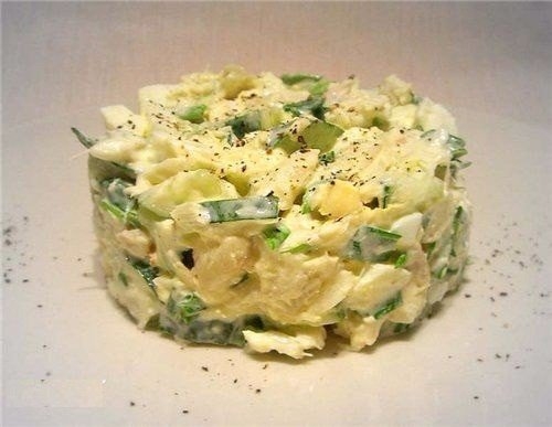 Салат с рыбой &laquo;Вкусный&raquo;
