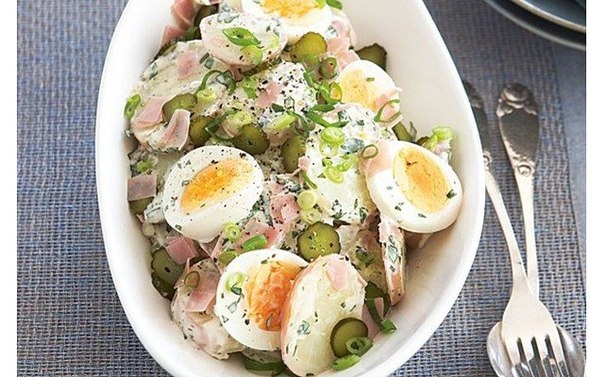 Зимний картофельный салат